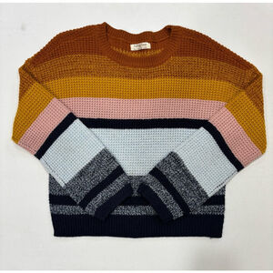 Women's Full Circle Trends Sweater Size L Multi-color